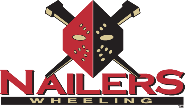 wheeling nailers 2003-2005 primary logo iron on transfers for T-shirts